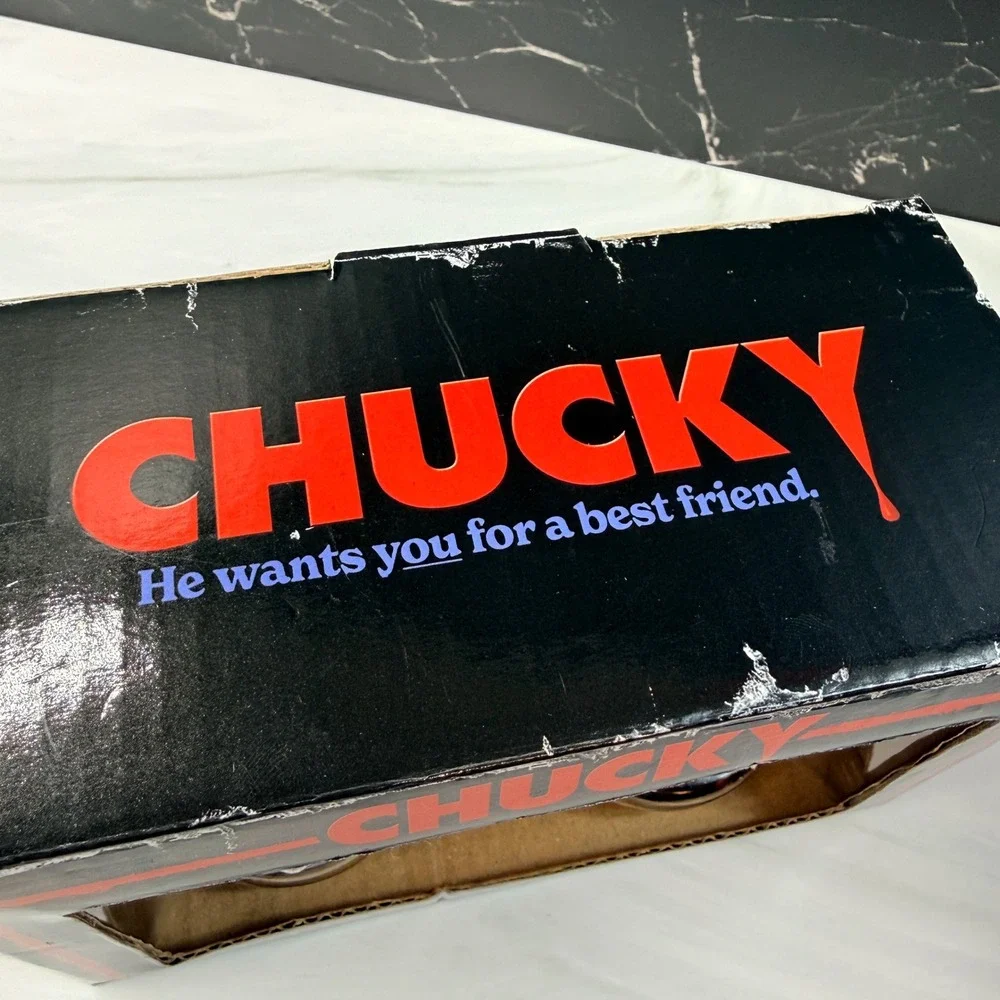 Silver Buffalo Seed of Chucky Tiffany Ceramic Salt Pepper Shaker Set SMGCK1710K